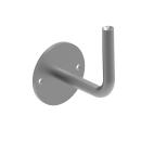 Edelstahl Handlaufstütze Handlaufhalter Handlaufträger Wandhalter zum Schrauben M6 geschliffen K320